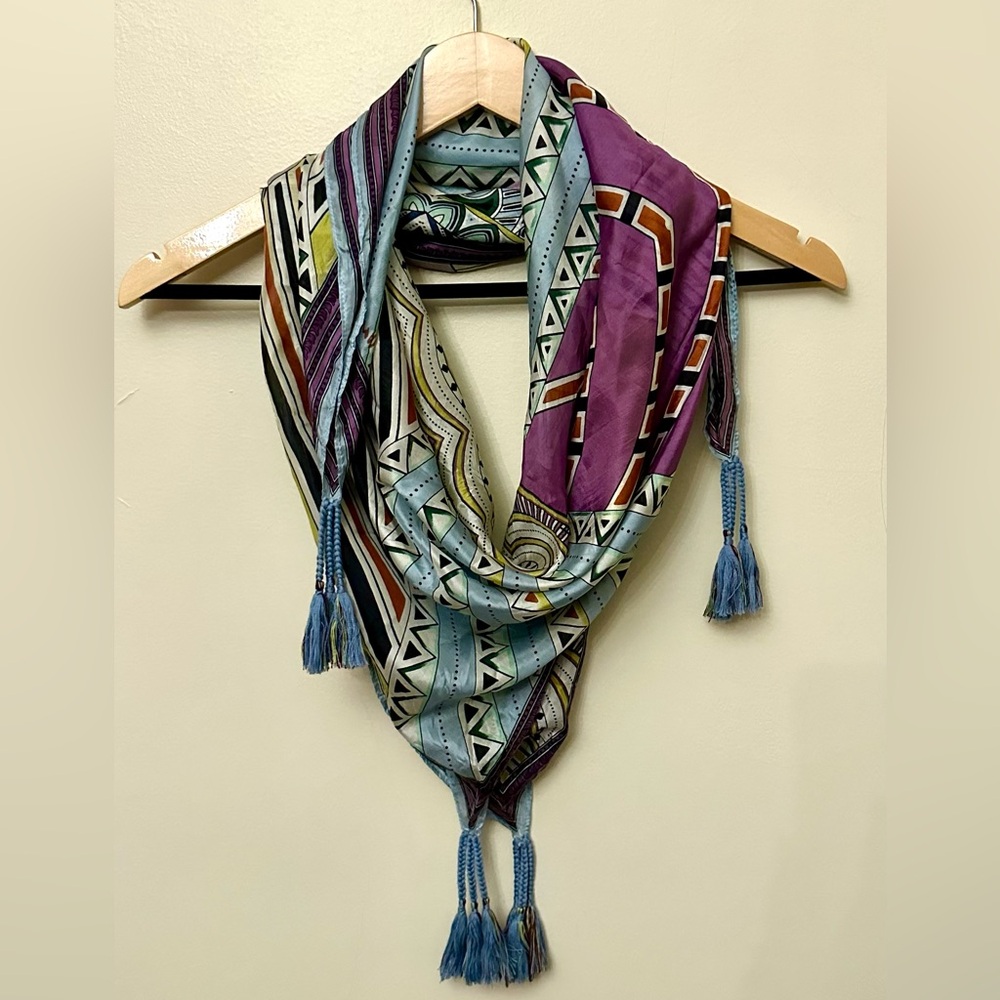 Johnny Was scarf.  Multiple uses and multiple ways to style and wear.